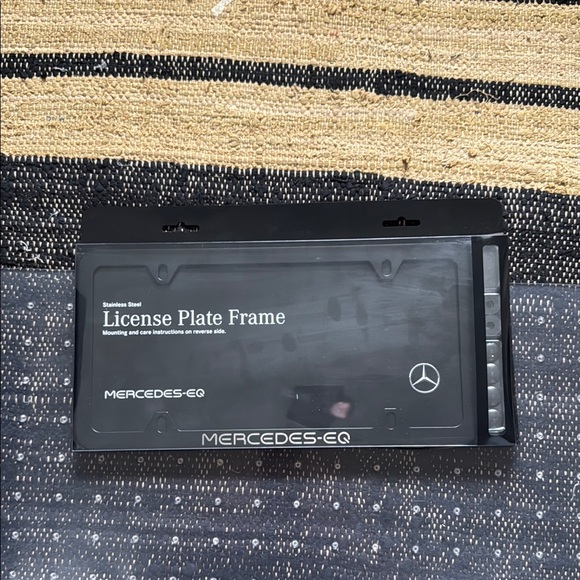 Mercedes Benz Other - Mercedes-EQ License Plate Frame